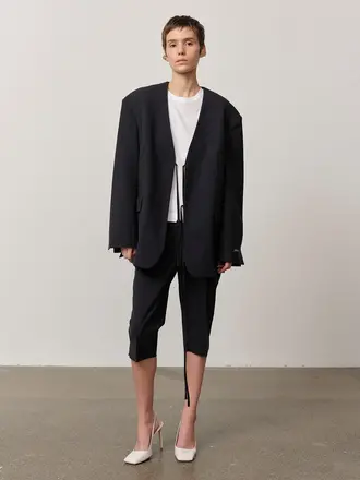 Birgitte Herskind Iniana Blazer - Navy Melange