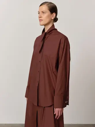 Birgitte Herskind Malin Shirt - Mahogany