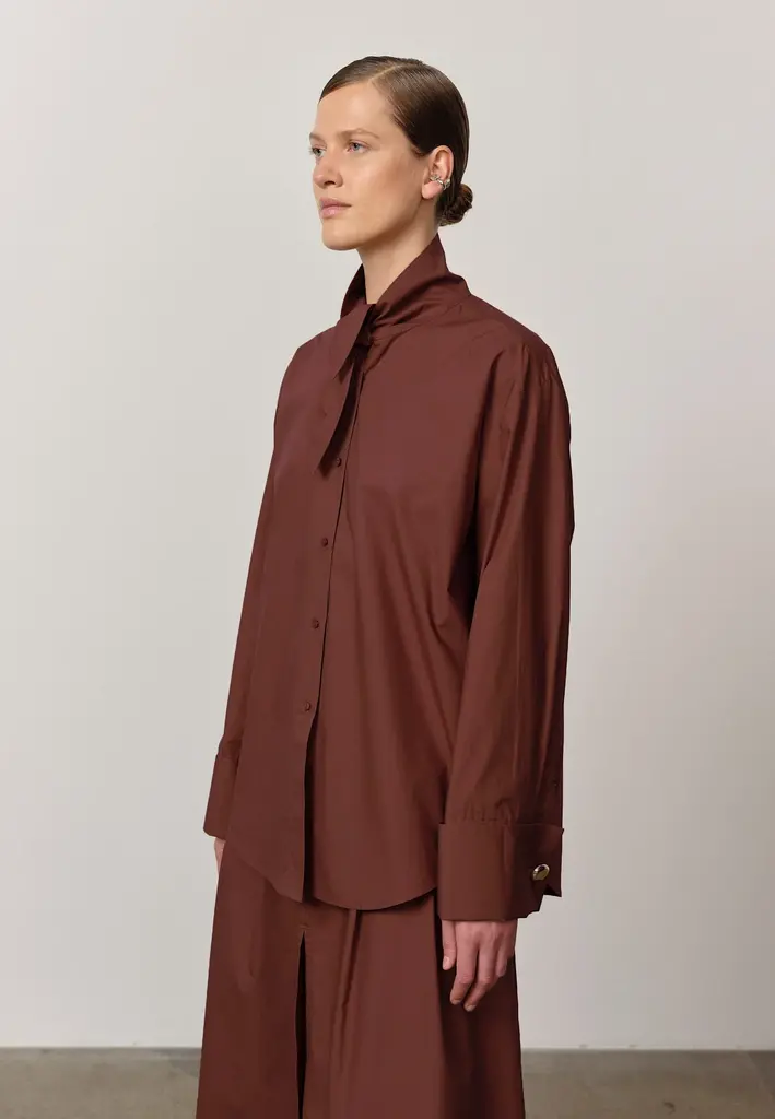Birgitte Herskind Malin Shirt - Mahogany