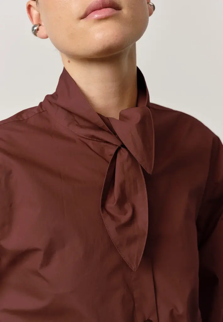 Birgitte Herskind Malin Shirt - Mahogany