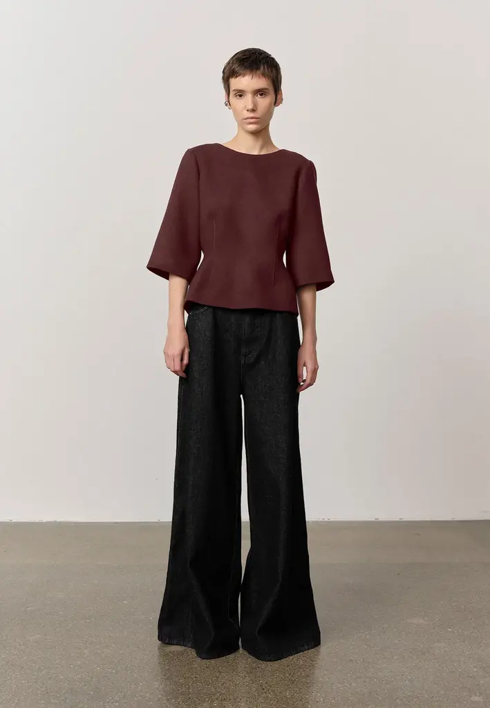 Birgitte Herskind Samuel Blouse - Mahogany