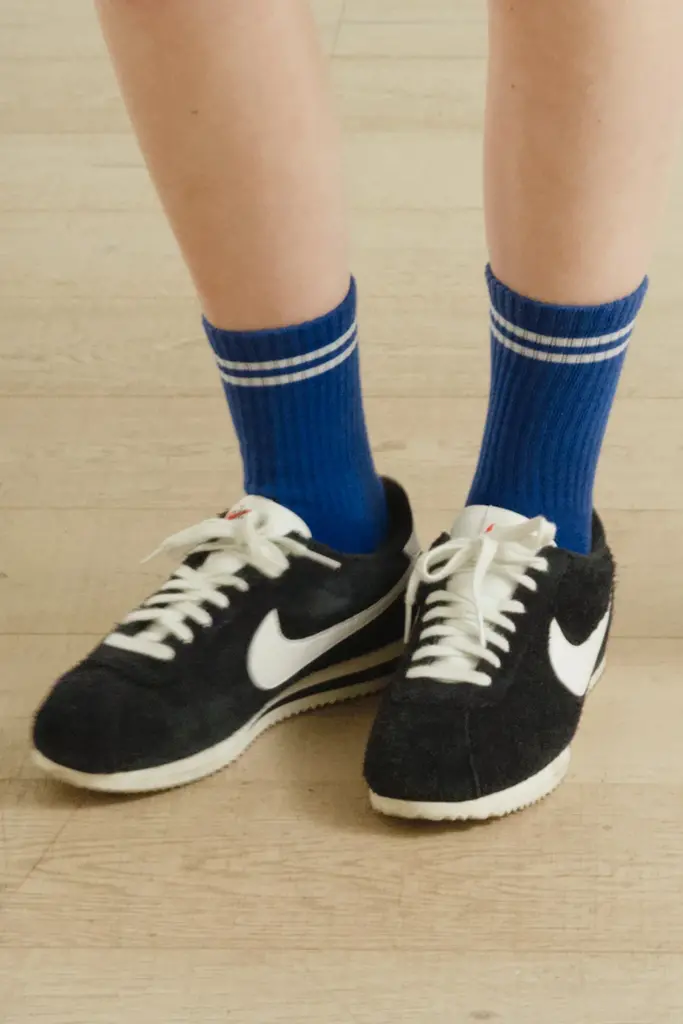 Le Bon Shoppe Boyfriend Socks - Cobalt