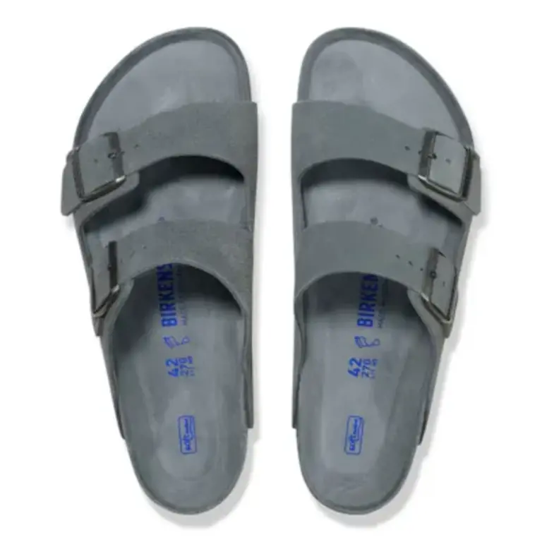 Birkenstock Arizona suede - Basalt Grey