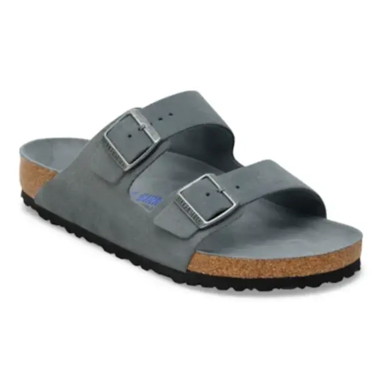 Birkenstock Arizona suede - Basalt Grey