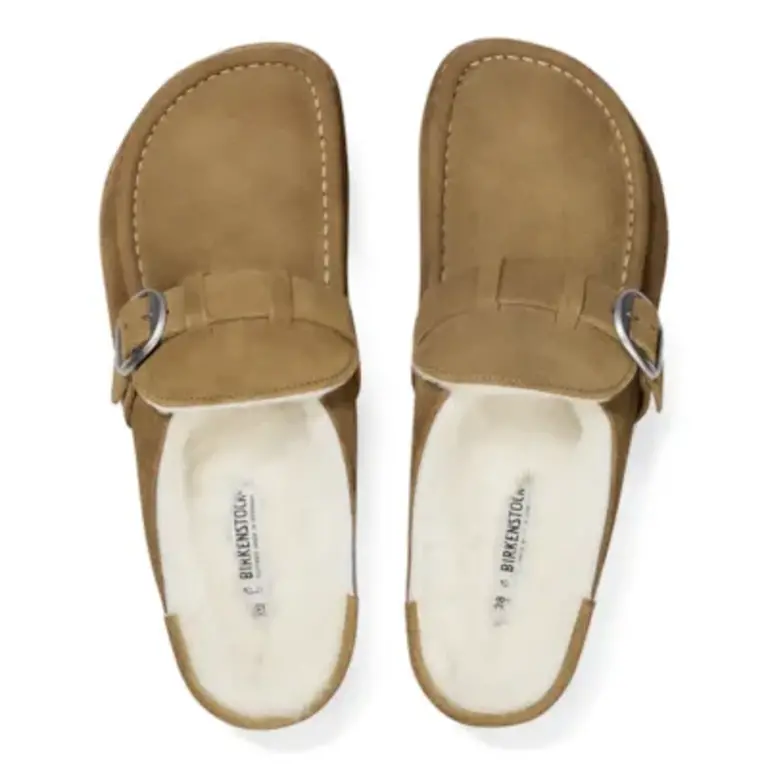 Birkenstock Buckley shearling - Tea