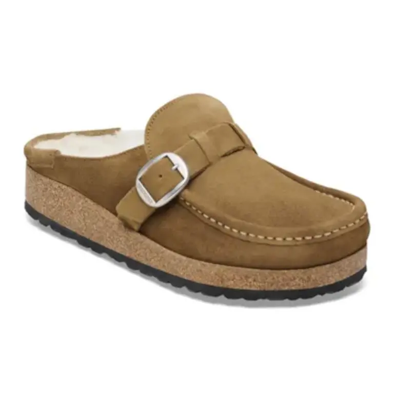 Birkenstock Buckley shearling - Tea