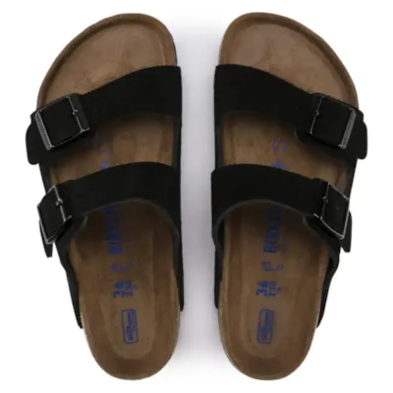 Birkenstock Arizona suede - Black