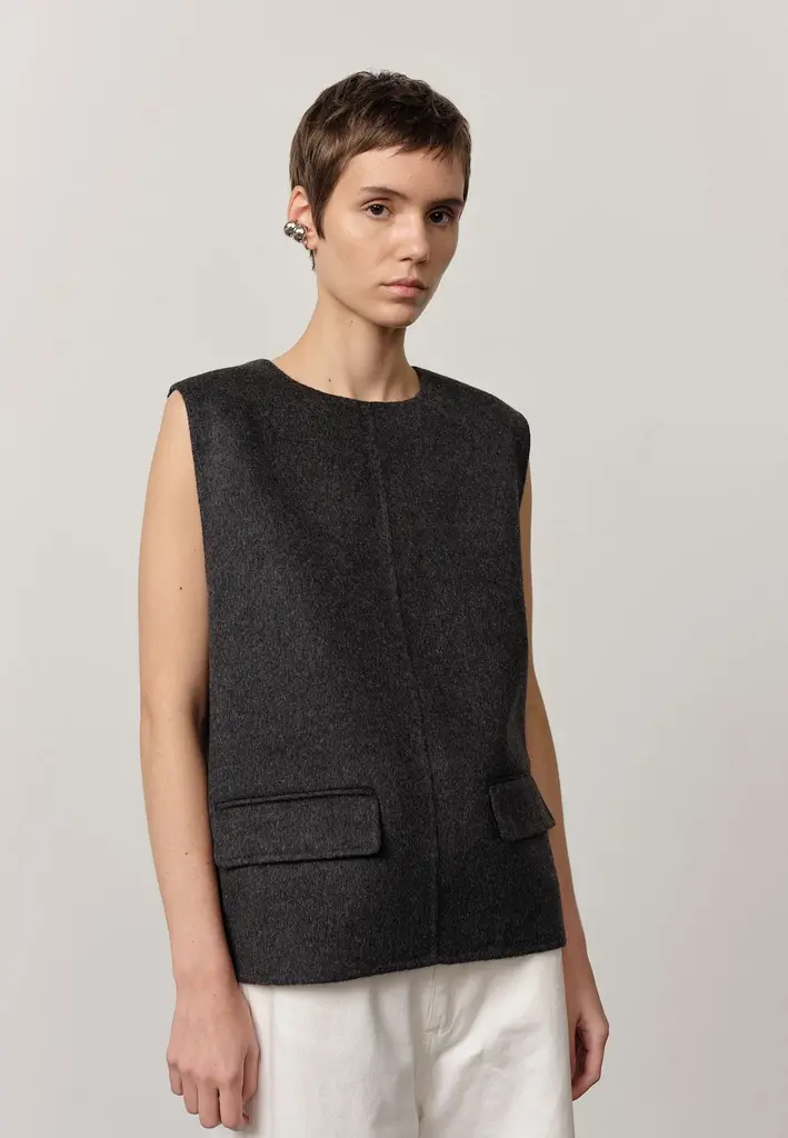 Brigitte Herskind Ease Top - Dark Grey