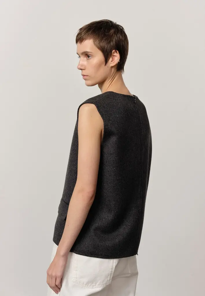 Brigitte Herskind Ease Top - Dark Grey