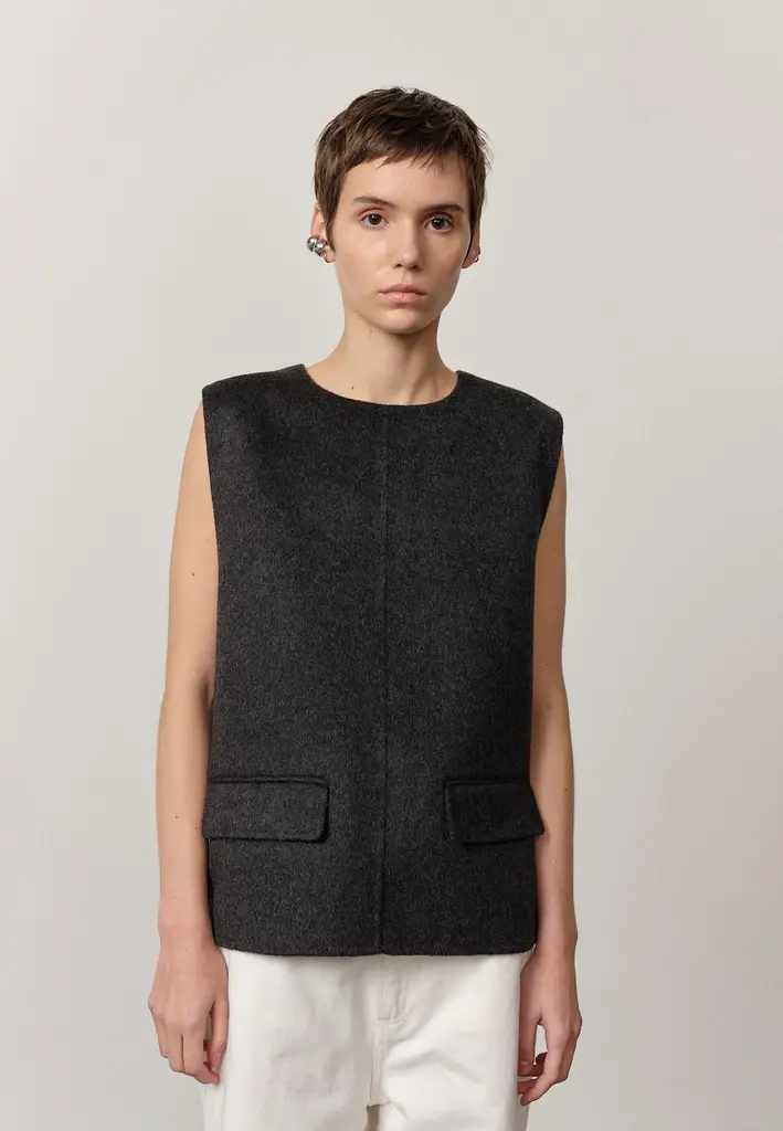 Brigitte Herskind Ease Top - Dark Grey