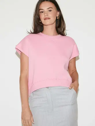 RE/BORN Justine Top - Rose