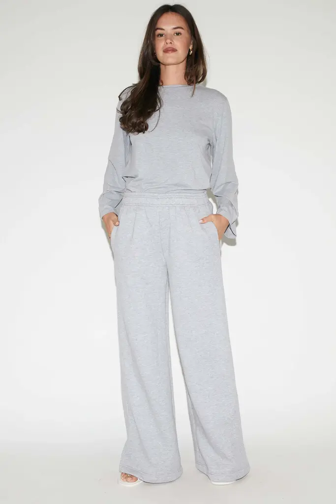 RE/BORN Gustavo Sweatpants - Gray Melange