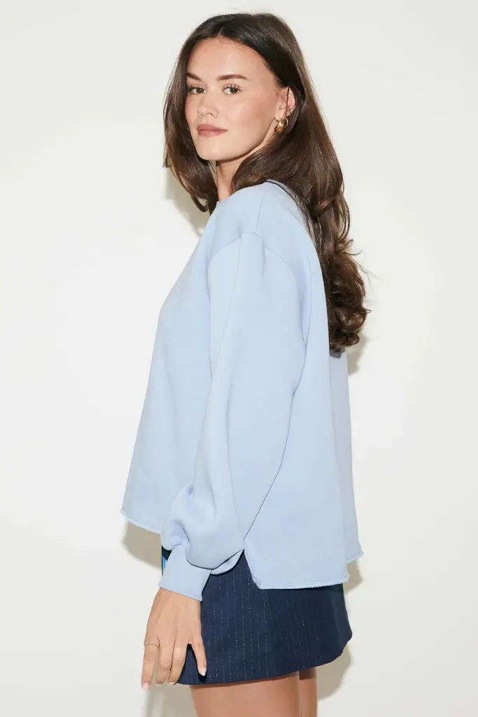 RE/BORN Kai Sweater - Light Blue
