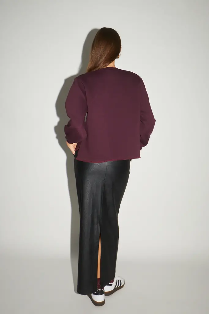 RE/BORN Kai Sweater - Vino