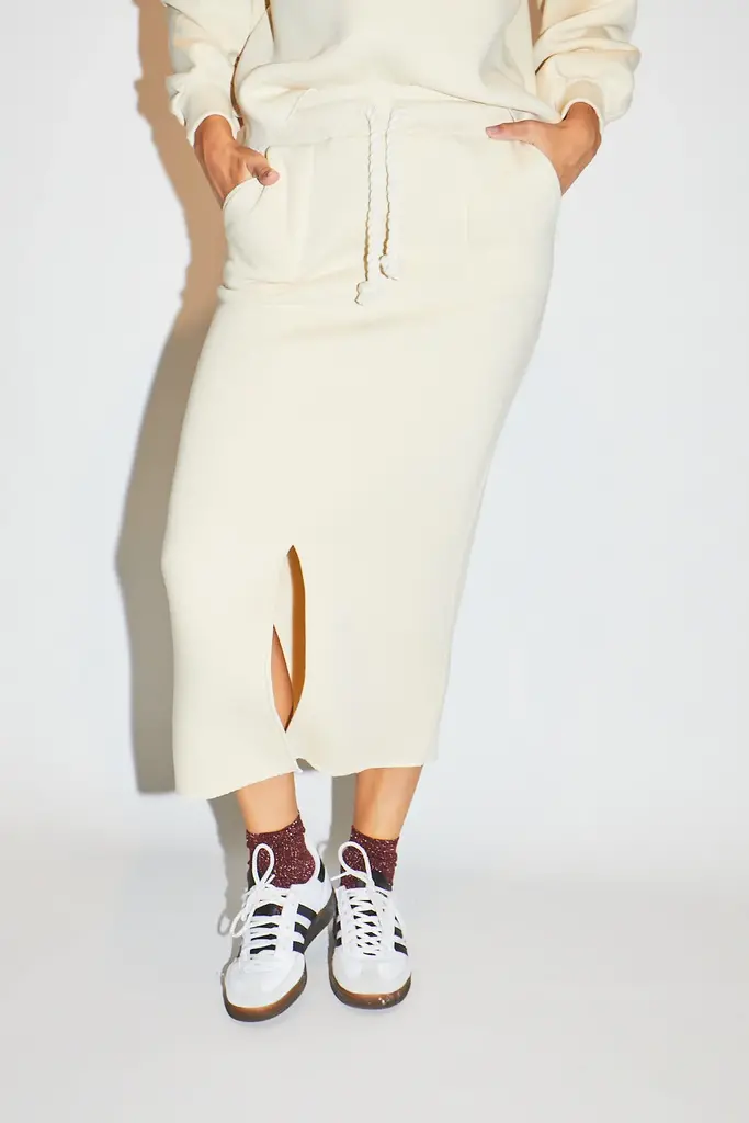 RE/BORN Estelle Skirt - Crème