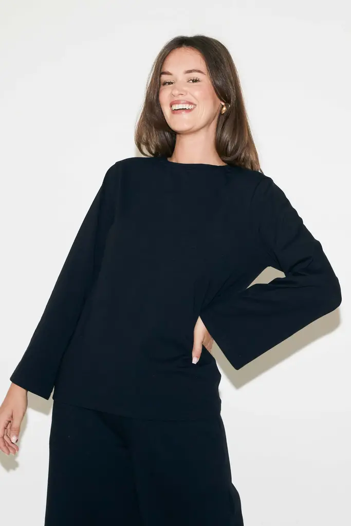 RE/BORN Amy Longsleeve - Black