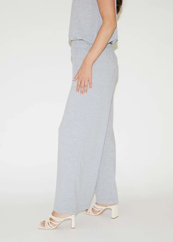 RE/BORN Kate Pants - Gray Melange