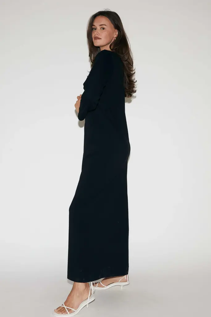 RE/BORN Chiara Dress - Black