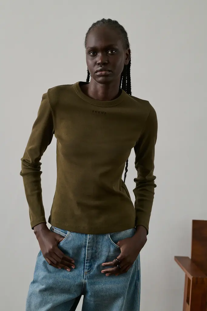 Soeur Flavie tee - Kaki fonce