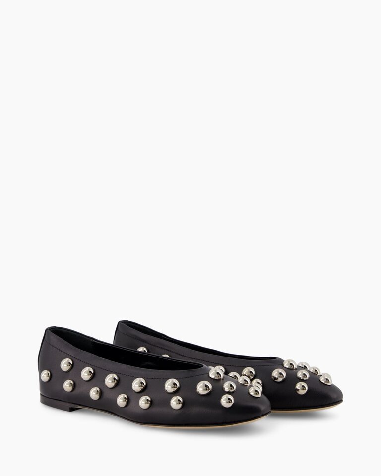 ODARE Panna Ballerina - Nappa Nero