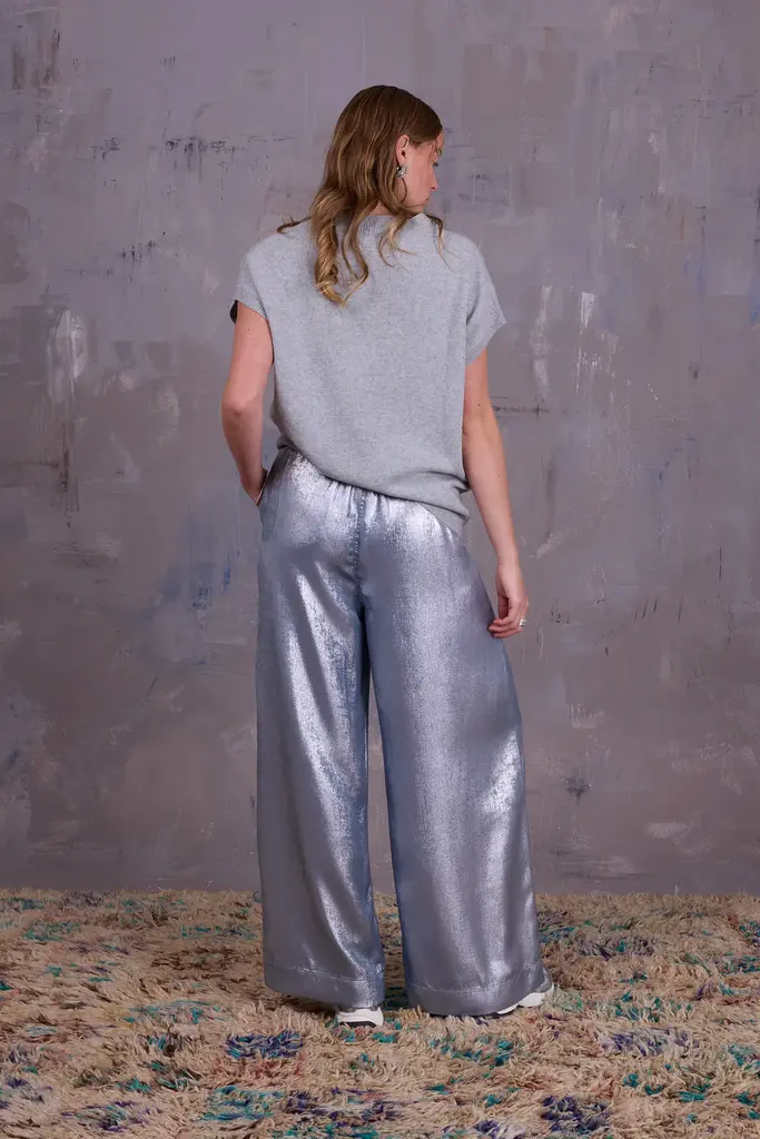 Nathalie Vleeschouwer Freddy Pants - Shiny Silver