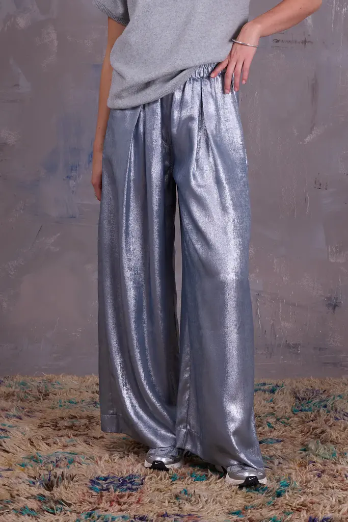 Nathalie Vleeschouwer Freddy Pants - Shiny Silver