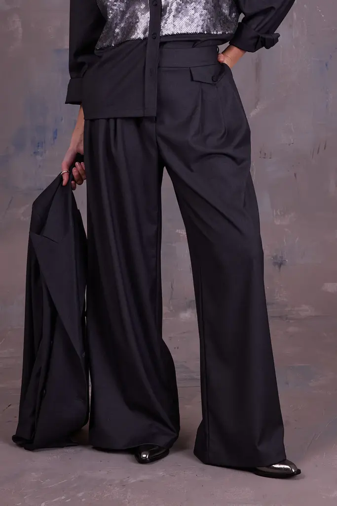 Nathalie Vleeschouwer Guy Pants - Anthracite