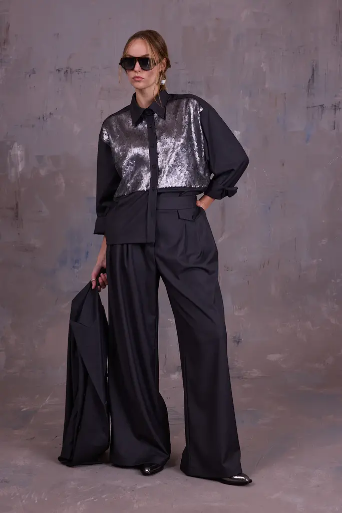 Nathalie Vleeschouwer Guy Pants - Anthracite
