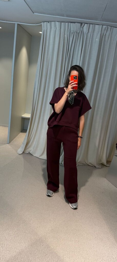 RE/BORN Barcelona sweater - Vino