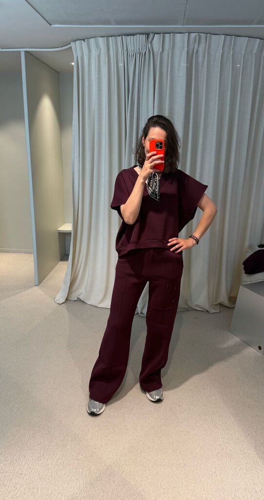 RE/BORN Barcelona sweater - Vino