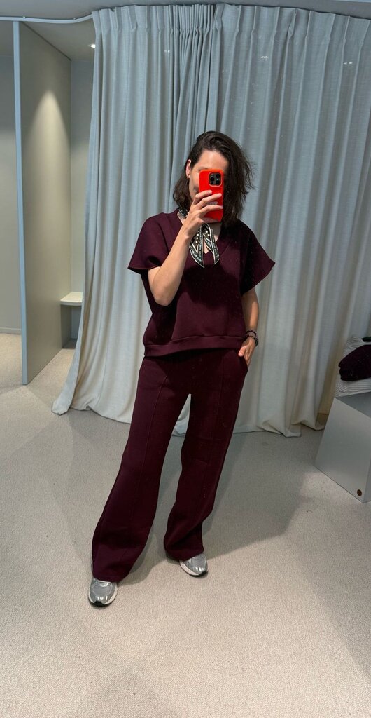 RE/BORN Barcelona sweater - Vino