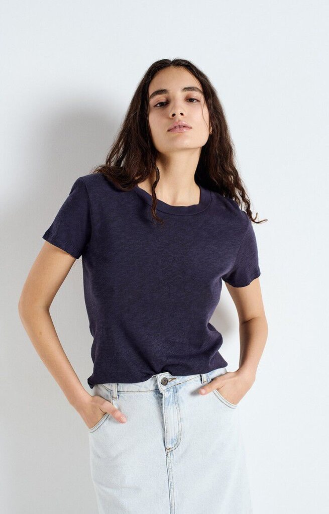 American Vintage Sonoma T-Shirt - Navy Blue Vintage