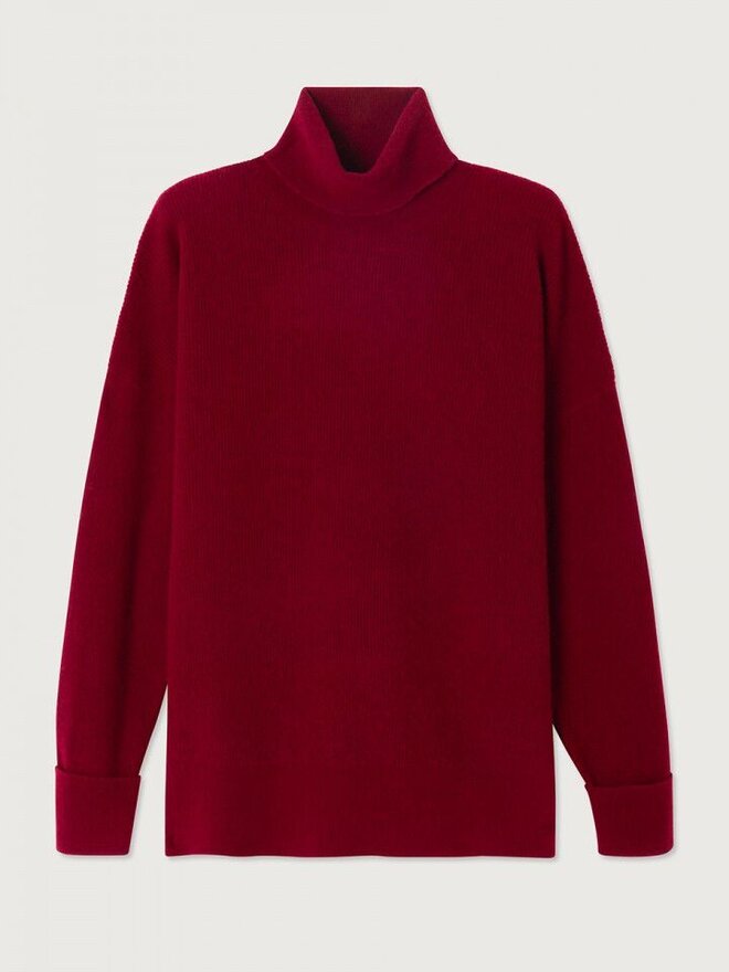 Ameri VINTAGE - Ameri  新品♡ VELOR CORDUROYS HIGH NECK TOP Morning Haze Vintage Interloop Oversized Crew - Buck Mason