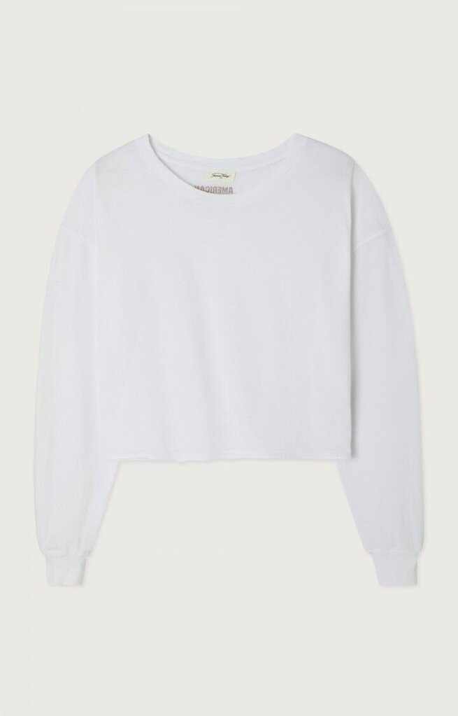 American Vintage Apoly Longsleeve - White