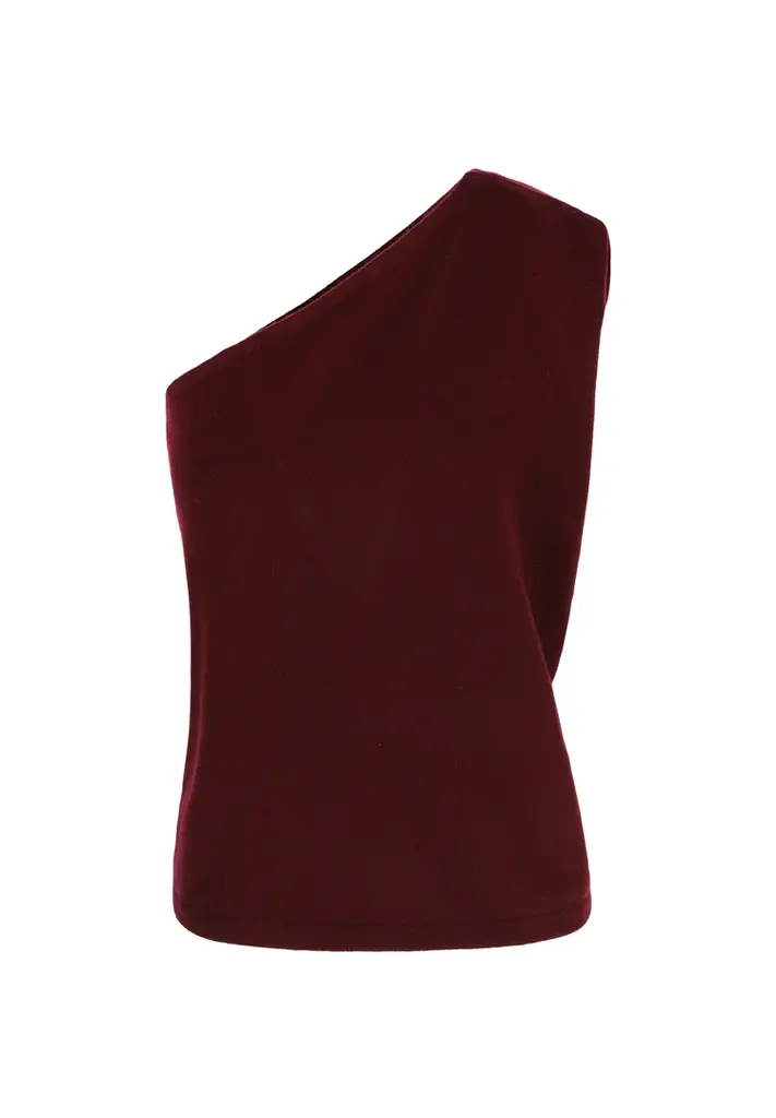 Rae Maeve Top - Burgundy
