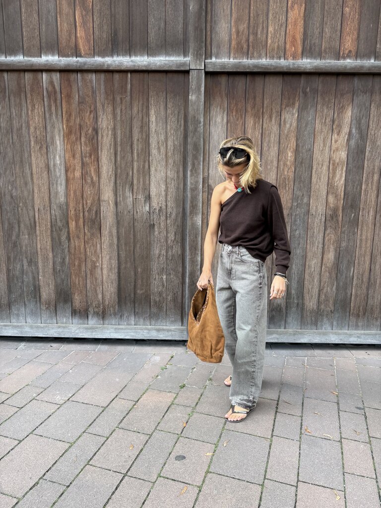 Rae Daphne Top - Raven (Brown)