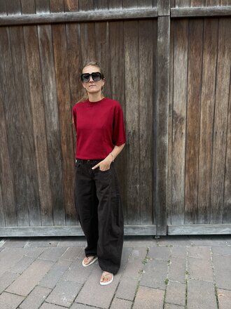 Absolut Cashmere Idalia pull - Cherry