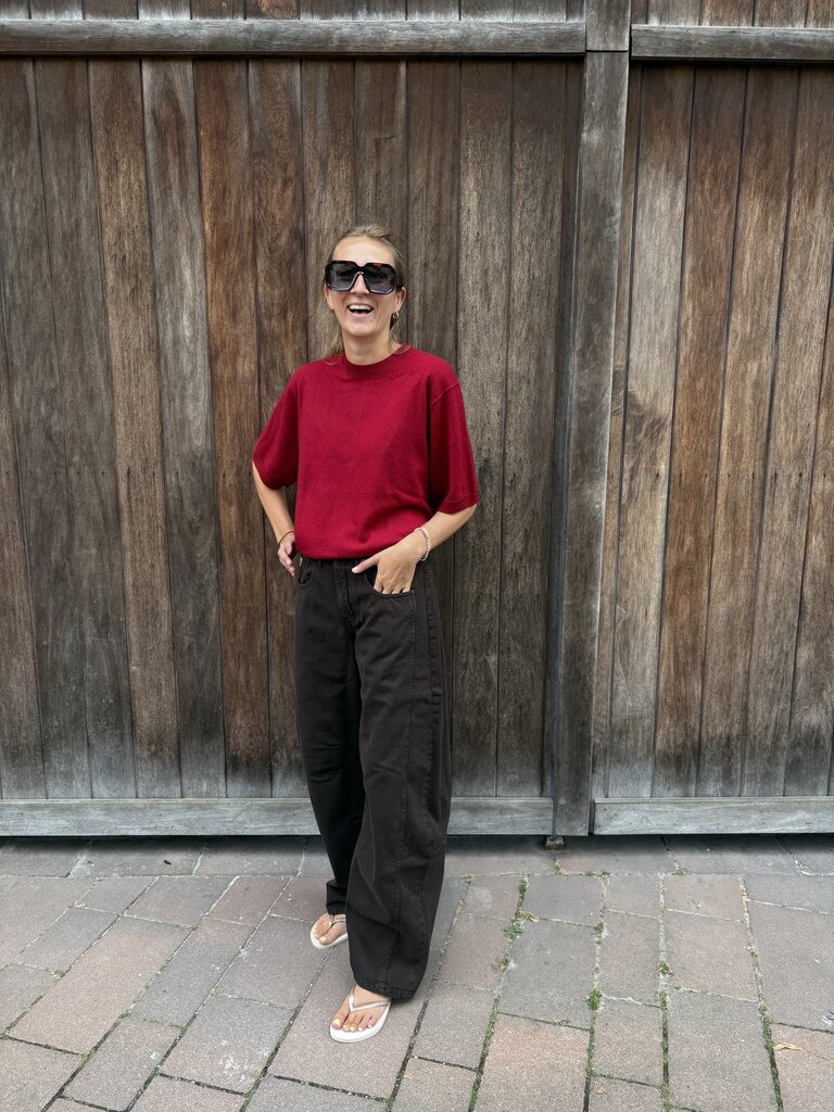 Absolut Cashmere Idalia pull - Cherry