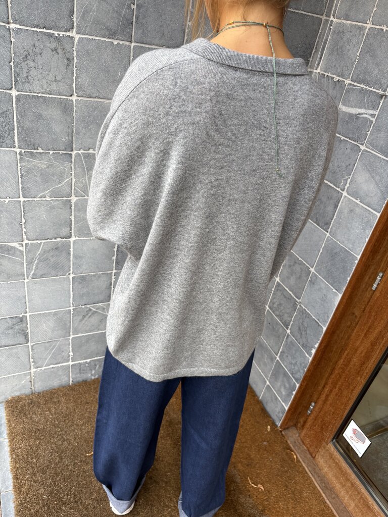 Raff Collective Polo Knit - Grey