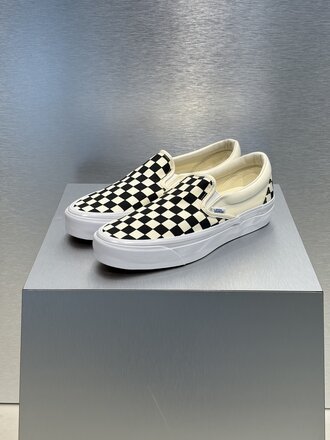 VANS LX Slip-On Reissue - Checkerboaed Black/Off White
