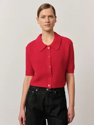 Birgitte Herskind Aria Knit Cardigan - Red