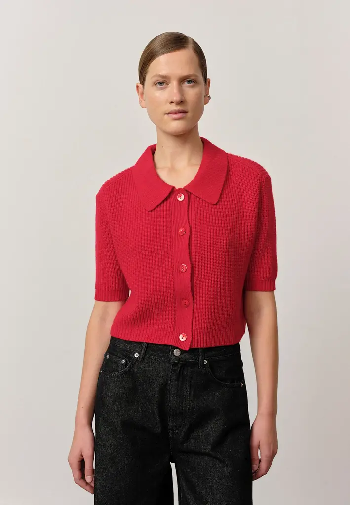 Birgitte Herskind Aria Knit Cardigan - Red