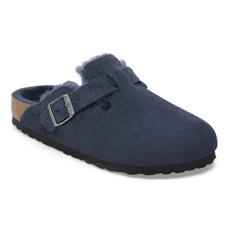 Birkenstock Boston Shearling - New Navy