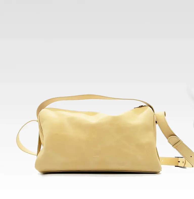 Aesaert Teckel Handbag - Butter Yellow