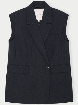 Birgitte Herskind Averill Vest - Navy Melange