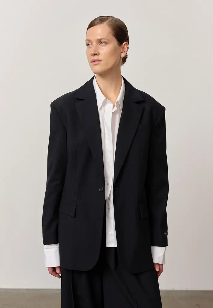Birgitte Herskind Yago Blazer - Navy Pinstripe