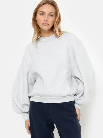 Âme Antwerp Meme Sweater - Marled Grey
