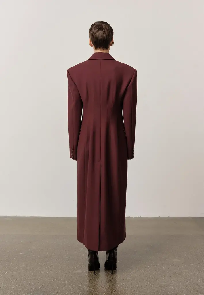 Birgitte Herskind Ultra De Lux Coat - Mahogany