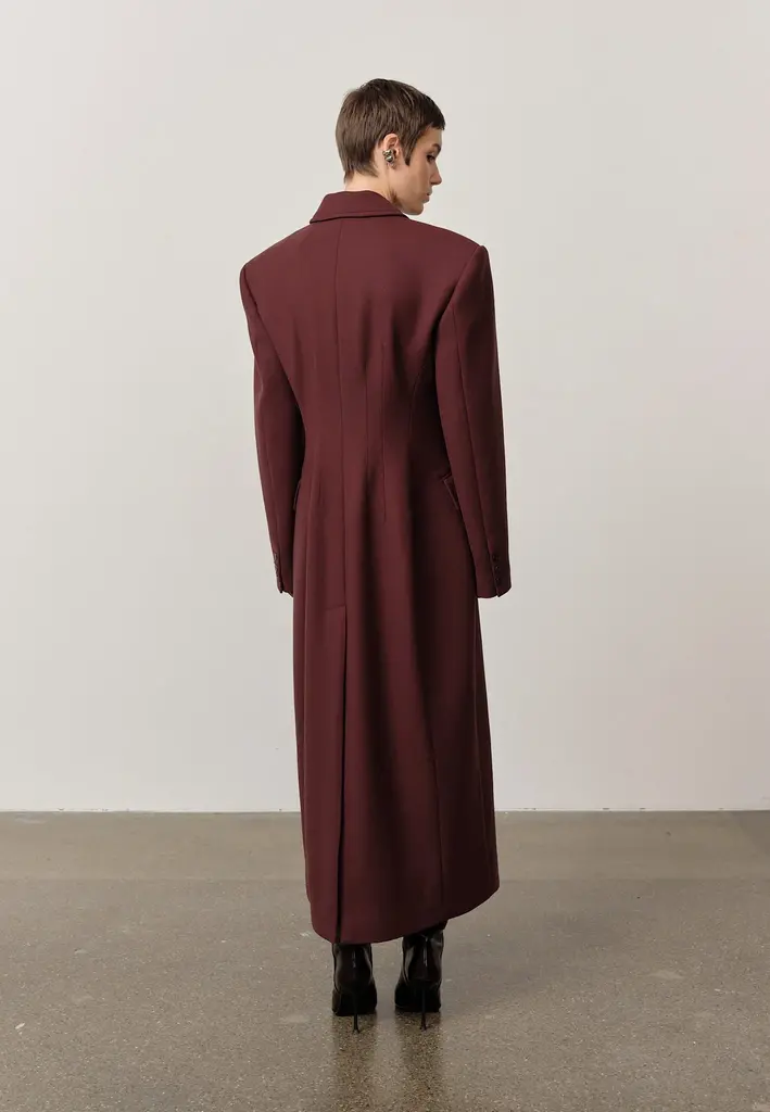 Birgitte Herskind Ultra De Lux Coat - Mahogany