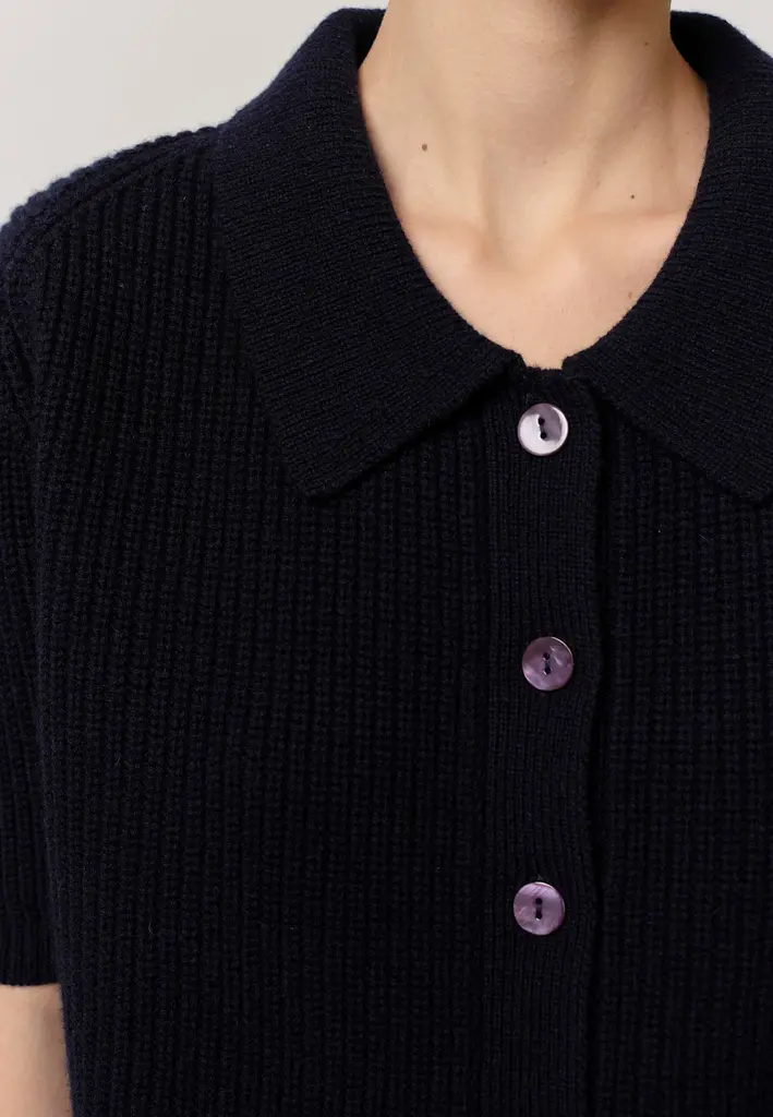Birgitte Herskind Aria Knit Cardigan - Navy